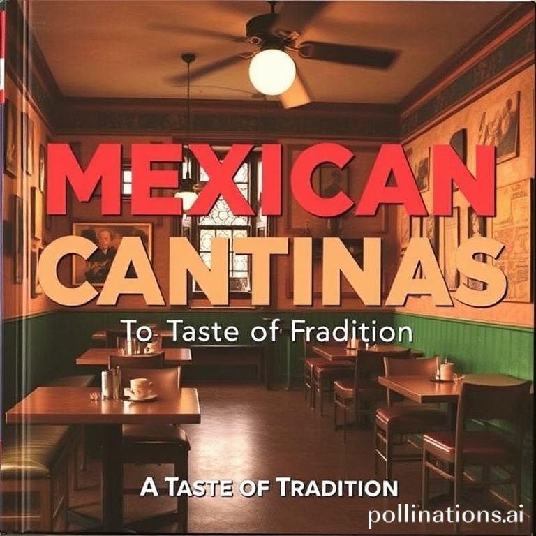 Mexican Cantinas: A Taste of Tradition
