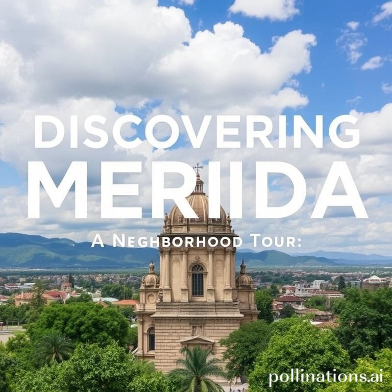 Discovering Merida: A Neighborhood Tour