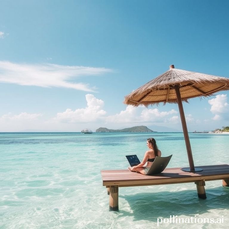 Beach Paradise: Remote Work Routine Bliss