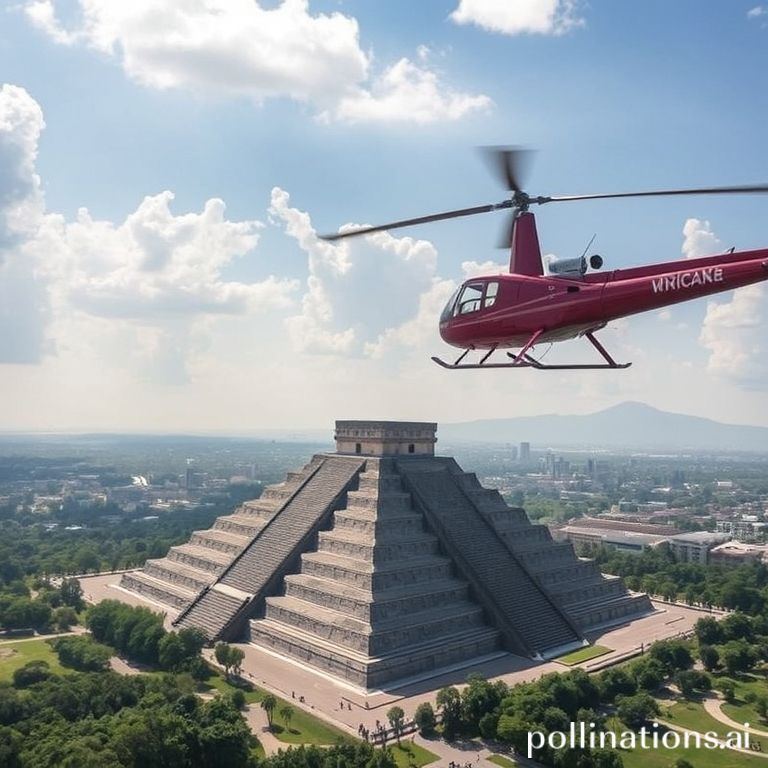 Mexico City: Epic Helicopter Tour & Pyramids