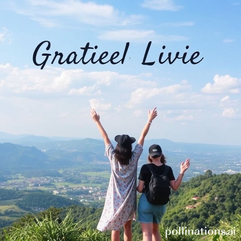Grateful Living: Thriving Abroad
